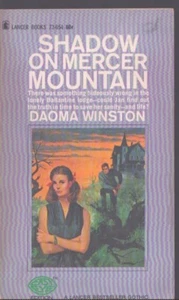Shadow of Mercer Mountain by Daoma Winston Lancer Gothic 1967-Scarce!! VG - Picture 1 of 1