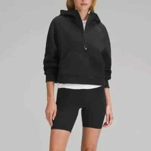 NEW Lululemon Scuba Oversized Half-Zip Hoodie -XS/S - Black Color NWT - Picture 1 of 5