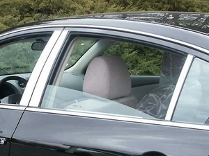 (PARA) NISSAN ALTIMA 2007-2012 * 6 piezas de acero inoxidable pilar poste moldura - Imagen 1 de 1