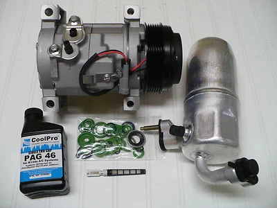 Nuevo kit de compresor de aire acondicionado para Chevrolet Silverado 3500 2005-2007 (6,6 L diésel) Foto 1 de 4