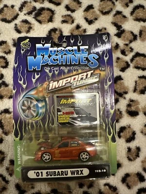 funline muscle machines 1/64 Import Tuner Series Competition Orange 00 Honda... - Image 1 of 3