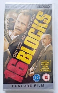 16 Blocks UMD Mini for PSP 2006 Bruce Willis Mos Def New & Sealed - Picture 1 of 7