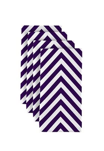 Lila Chevron 18" x 18" Servietten 1 Dutzend - Bild 1 von 1