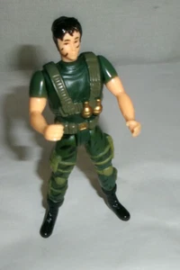 figurina da combattimento vintage 5" GI Joe con bombe a mano - Foto 1 di 4