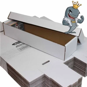 25x BCW 800-tarjetas 2 piezas caja de almacenamiento corrugado con tapa (paquete de 25 quilates) ENVÍO GRATUITO - Imagen 1 de 1