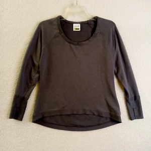 Cariloha Bamboo Women's Small Thumb hook Sleeve Thumb hole Gray Cotton/Bamboo - Picture 1 of 10