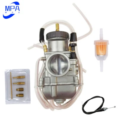 US Carburetor & Throttle Cable Fits Honda ATC250R TRX250R CR500R CR250M CR250R - Image 1 of 4