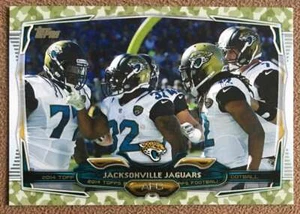 2014 Topps Camo Chad Henne/Ace Sanders /399 Jacksonville Jaguars #299 - Picture 1 of 2