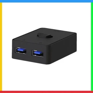 KVM USB HUB 2 in 1 Out KVM Switch für PC Tastatur Maus Drucker (USB 3.0) - Bild 1 von 12