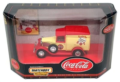 Matchbox 9cm Long Diecast 92464 - 1930 Ford Model A Valentine's Day Coca Cola - Image 1 of 4