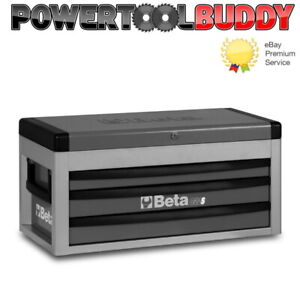 Beta Tools C22S-G 700 x 330 x 334mm Portable 3 Drawer Gray Tool Chest 022000502