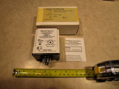 MACROMATIC TR-50222-F5M TIMER, 8 PIN, R0170 - Image 1 of 3