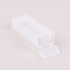 Plastic Microscope Slide Holder Storage Box Microslide PP Holds 5 Dispenser -A2