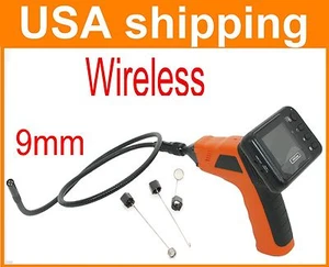Wireless Inspection 9mm Camera Monitor 4 LEDs USA fast shipping NEW!!! - Picture 1 of 3