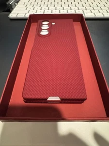 | Coque Galaxy Z Fold 6 | Pourpre | Coque téléphone fine durable | Fibre aramide 0,6 mm... - Photo 1 sur 1