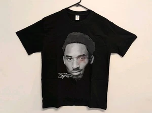 Kobe Bryant Graphic Face Print T-Shirt Men's S 165/84A Fan Tee Black (30050) - Picture 1 of 5