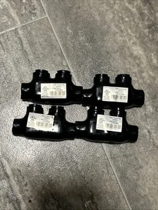 Confezione 4 Connettori Giunzione In Linea Isolati 2-14 AWG Filo Alluminio a Rame Connec - Foto 1 di 4