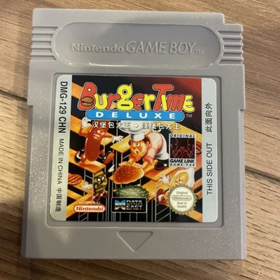 CHINESE BurgerTime Deluxe (Nintendo Game Boy) Video Game 0333 Minty Tested - Image 1 of 4