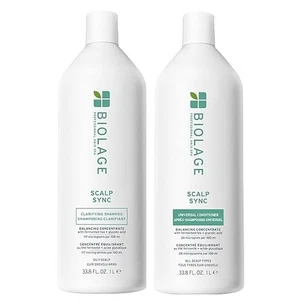Champú clarificante Biolage Scalp Sync/acondicionador universal para sincronización del cuero cabelludo 33,8 oz - Imagen 1 de 7