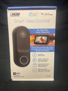 DOORBELL CAM ELECTRONICS FEIT NA, #NA; SMART VIDEO DOORBELL (26010-1) - Picture 1 of 3