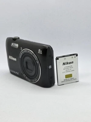 Cámara digital compacta Nikon COOLPIX A300 negra sin gastos de aduana EE. UU. Foto 1 de 4