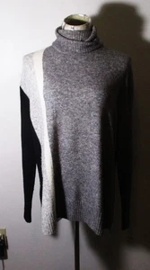 Athleta grauer Langarm Rollkragen Pullover Damen Größe S - Bild 1 von 6