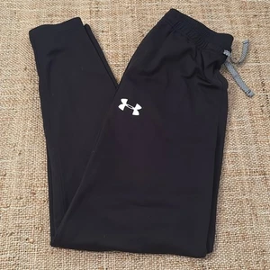 Boy’s Under Armour Black Jogger Athletic Pants XL - Picture 1 of 6