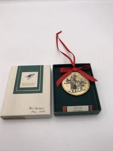 Vintage Barlow Christmas Ornament Father Christmas 195732 With Box - Bild 1 von 4