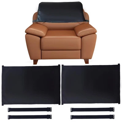 2PCS 17 * 27Inches Recliner Headrest Cover,Recliner Headrest Protector with E... - Изображение 1 из 4