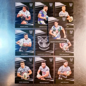 2020 NRL Traders Pearl Special New Zealand Warriors Team Set (10 Cards) - Imagen 1 de 3
