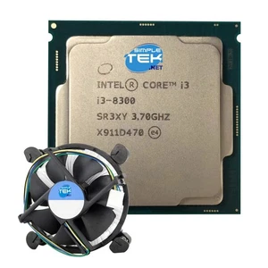 Intel Core i3-8300 LGA 1151 V2 4C/4T 3.70GHZ 62W DDR4 8TH Gen+Heatsink - Picture 1 of 6