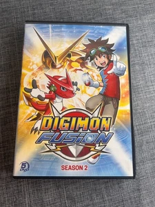 Digimon Fusion - Season Two 2 (DVD, 2016, 5-Disc Set) Toei Animation Anime RARE - Picture 1 of 5