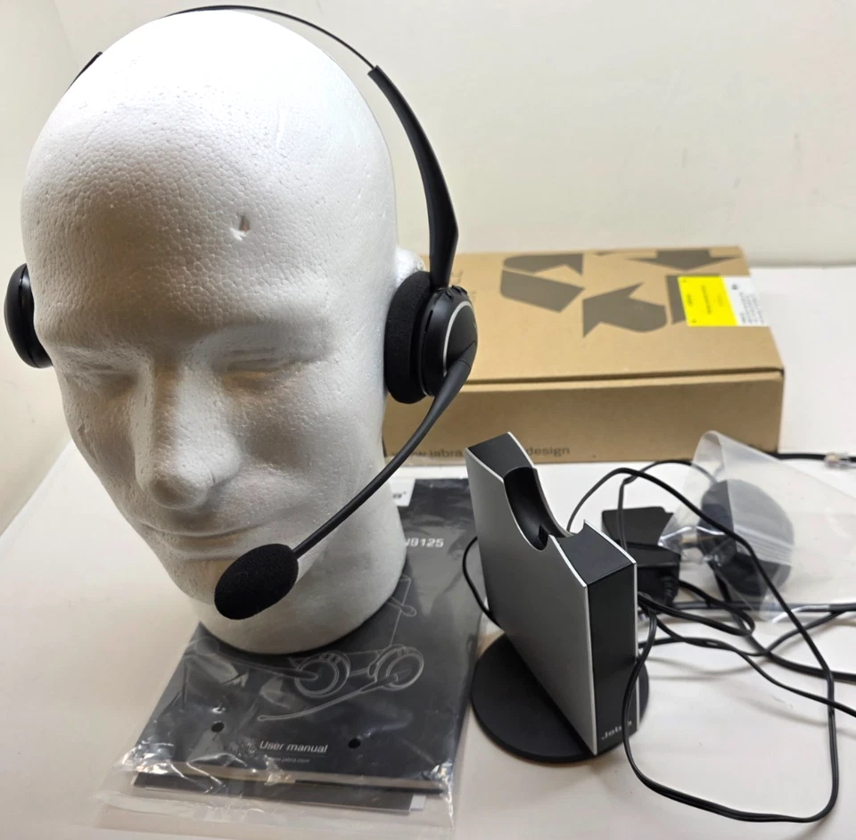 Auriculares inalámbricos Jabra GN9120 / GN9125 para teléfonos de escritorio con accesorios Foto 1 de 4
