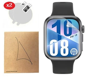 2 x For Huawei Watch Fit 4 / 4Pro Hydrogel Film Screen Protector Cover - Picture 1 of 11