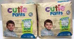 Cutie Boys 2T/3T (Up To 34lbs) Training Pants, Hypoallergenic, 52ct - Picture 1 of 5