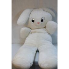 BEK Unique EXTRA LARGE White Bunny Rabbit Stuffed Animal Plush Easter RARE