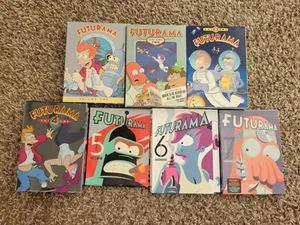 Futurama DVD lot Volumes 1-7 Complete Series Season DVDs - Picture 1 of 7