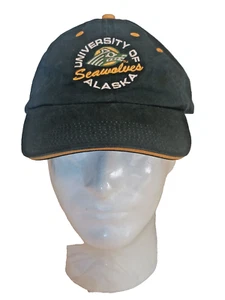 University of Alaska: "Anchorage Seawolves" Pre-Owned Dad Hat/Cap - Picture 1 of 6