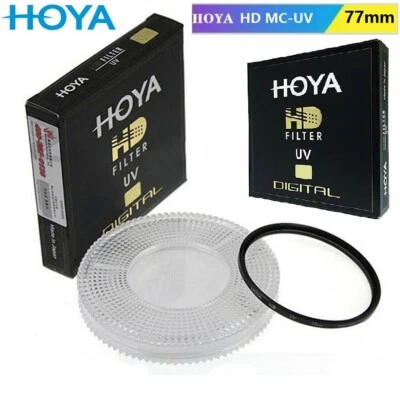 Hoya 77mm HD Digital UV Filter High Definition Multi-Coating for Canon Sony Lens - Image 1 of 4