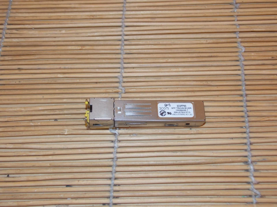 3COM 3CSFP93 1000BASE-T SFP TRANSCEIVER copper connection - Bild 1 von 1