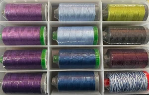 AURIFIL THREAD TWILIGHT GARDEN COLLECTION MULITPLE WEIGHTS 100% COTTON - Picture 1 of 2