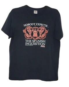 VINTAGE Monty Python T-Shirt - Nobody Expects The Spanish Inquisition Sz M - Picture 1 of 8
