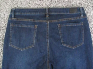 Jones New York Jeans Damen 16 Blau Denim Lexington Straight High Rise 35x30 - Bild 1 von 16