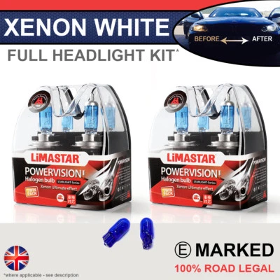 Civic EP3 04-05 Xenon White Upgrade Kit Headlight Dipped High Side Bulbs 6000k - Image 1 of 4