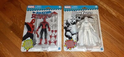 (MARVEL LEGENDS) INCREÍBLES FIGURAS DE HOMBRE ARAÑA Y CABALLERO LUNA - EXCLUSIVO OBJETIVO Foto 1 de 4