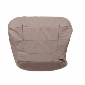 2001-2002 Ford F150 Lariat Bucket P4 Driver Bottom Leather Cover - Tan - Bild 1 von 1