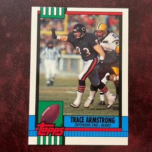 1990 Topps TIFFANY Set TRACE ARMSTRONG #380 CHICAGO BEARS ** MINT ** HIGH GRADE - Picture 1 of 2