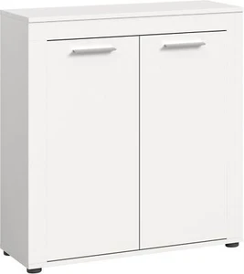 xonox.home Highboard Kommode Sideboard Schrank Anrichte Jam weiß 184x88x35 cm - Bild 1 von 8