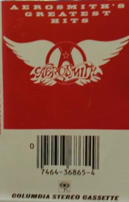 AEROSMITH--GREATEST HITS, USED STEREO AUDIO CASSETTE, PASSED OUR PLAY TEST - Image 1 of 4