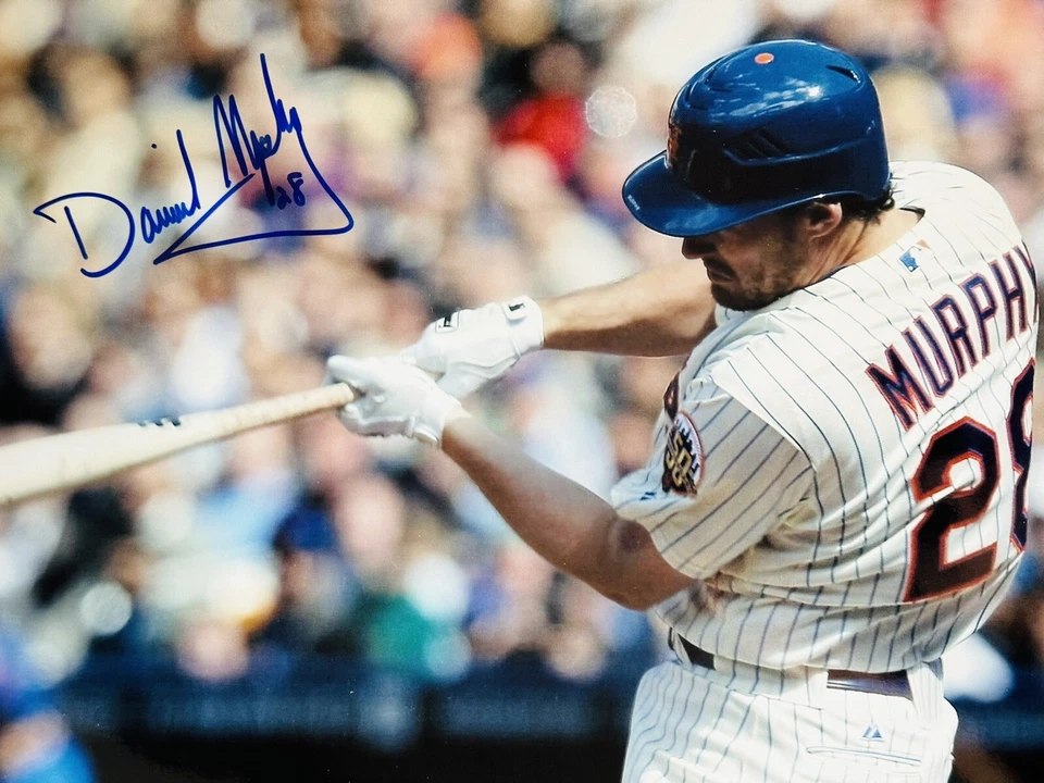 Daniel Murphy 2015 New York Mets NLCS MVP autografiado firmado 11x14 foto certificado de autenticidad Foto 1 de 1